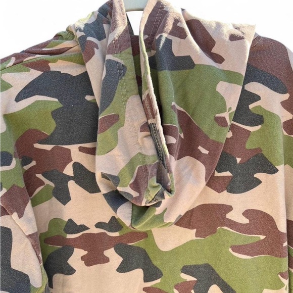 Chemistry Camouflage Hoodie with Orange NASA Accent - Picture 7 of 8